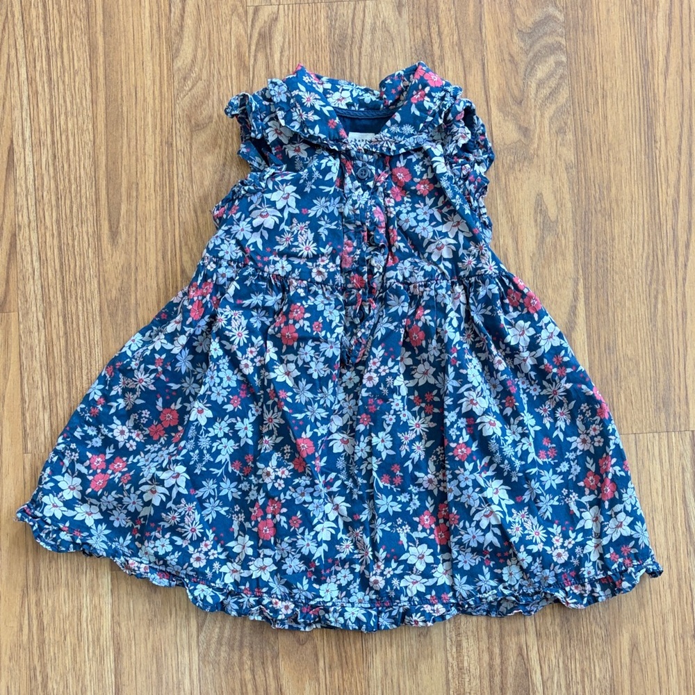 Baby GAP  Dress with Flowers Size 18 - 24 Months 18-24 Mo